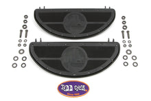 Load image into Gallery viewer, World's Fair Style Half Moon Footboard Set Black