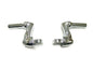 Chrome Footpeg Mount Adjustable Offset