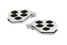Load image into Gallery viewer, Chrome Mini Footboard Set with Diamond Design