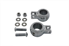 Load image into Gallery viewer, Chrome Footpeg Mount Clamp Set