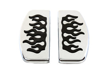 Load image into Gallery viewer, Driver Footboard Set with Flame Design