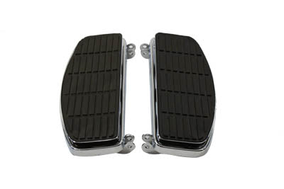 'D' Driver Footboard Set Chrome