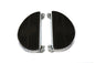 Half Moon Footboard Set Chrome