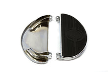 Load image into Gallery viewer, Half Moon Footboard Set Chrome