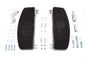 Driver 'D' Shape Footboard Set Chrome
