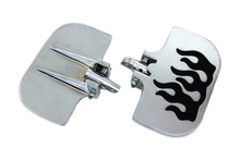 Load image into Gallery viewer, Passenger Mini Footboard Set with Flame Design