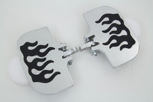 Load image into Gallery viewer, Passenger Mini Footboard Set with Flame Design