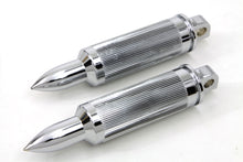 Load image into Gallery viewer, Chrome Bullet Style AK-47 Footpeg Set
