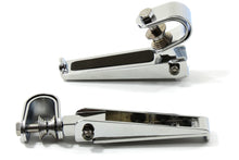 Load image into Gallery viewer, Chrome Chopper Style Footpeg Set