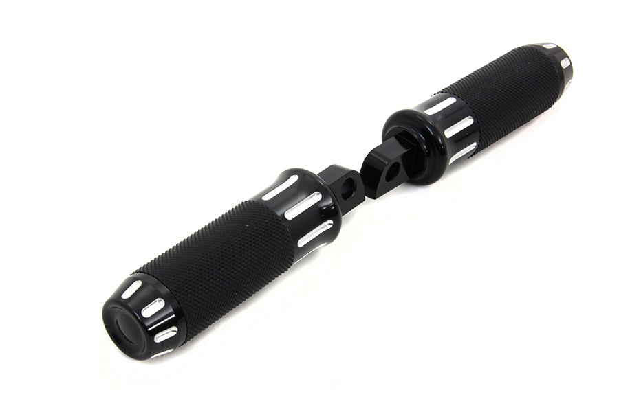 Black Cobra Style Footpeg Set