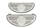 Half Moon Footboard Set Black