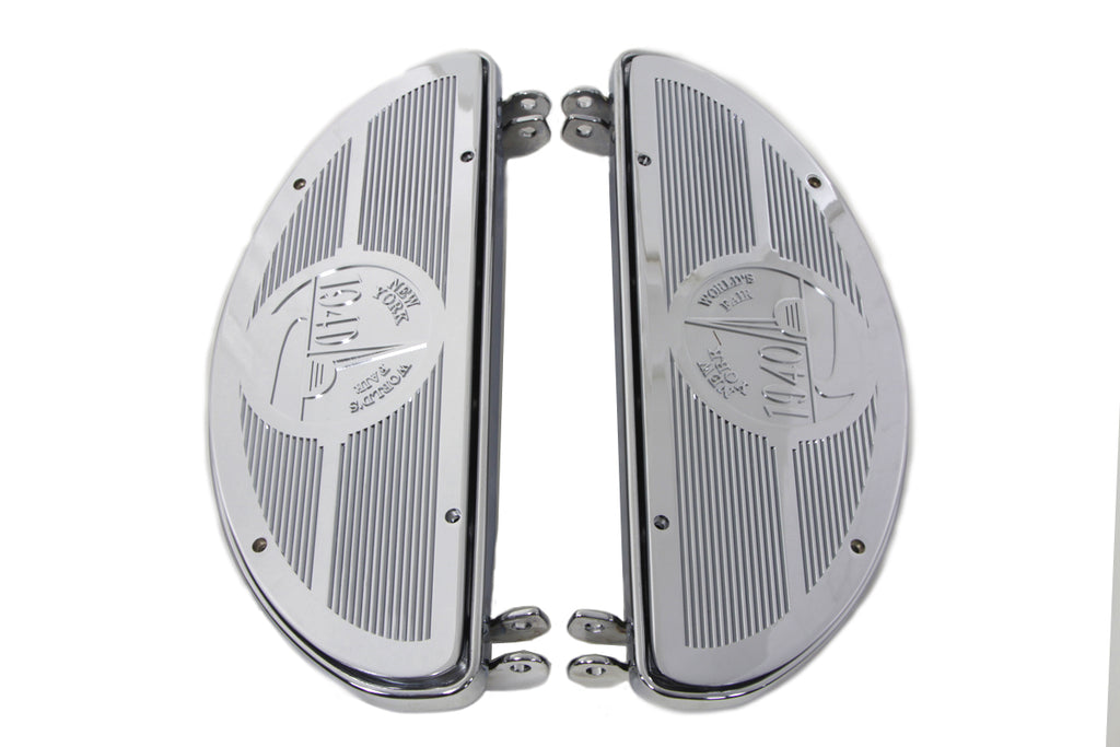 Half Moon Footboard Kit Chrome