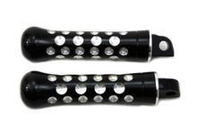 Load image into Gallery viewer, Black Contour Agostinni Footpeg Set