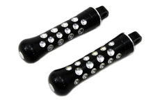 Load image into Gallery viewer, Black Contour Agostinni Footpeg Set