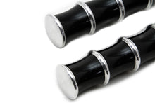 Load image into Gallery viewer, Black Tribal Style Footpeg Set