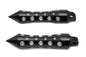 Black Agostinni Spike Style Footpeg Set