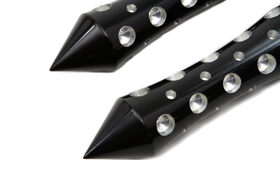 Black Agostinni Spike Style Footpeg Set