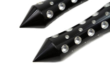 Load image into Gallery viewer, Black Agostinni Spike Style Footpeg Set