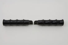 Load image into Gallery viewer, Black Tribal Style Footpeg Set