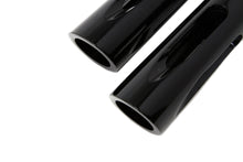 Load image into Gallery viewer, Black Milled Style Slasher Footpeg Set