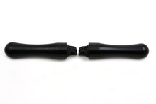 Load image into Gallery viewer, Black Contour End Footpeg Set