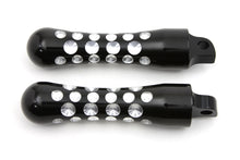 Load image into Gallery viewer, Black Contour Agostinni Footpeg Set