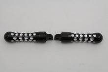Load image into Gallery viewer, Black Contour Agostinni Footpeg Set