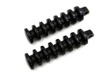 Load image into Gallery viewer, Black Grooved Footpeg Set