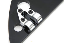 Load image into Gallery viewer, Driver Black Half Moon Footboard Set With Holes