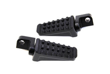 Load image into Gallery viewer, Black Racer Style Footpeg Set