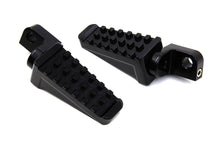 Load image into Gallery viewer, Black Racer Style Footpeg Set