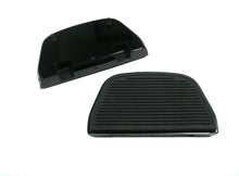 Load image into Gallery viewer, Black Rear Ribbed Passenger Footboard Kit
