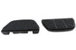 Black Block Rear Passenger Footboard Kit