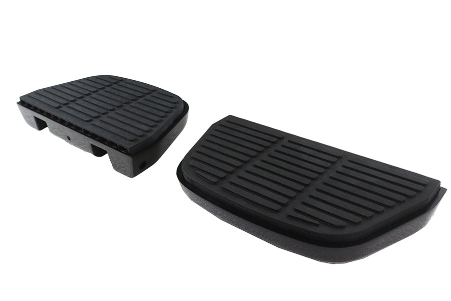 Black Block Rear Passenger Footboard Kit