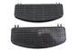 'D' Driver Footboard Set Black