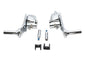 Adjustable Auxiliary Passenger Footpeg Mount Set