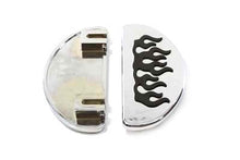 Load image into Gallery viewer, Driver Footboard Set with Flame Design