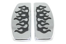 Load image into Gallery viewer, Driver Footboard Set with Flame Design