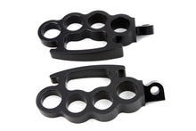 Load image into Gallery viewer, Black Knuckle Footpeg Set