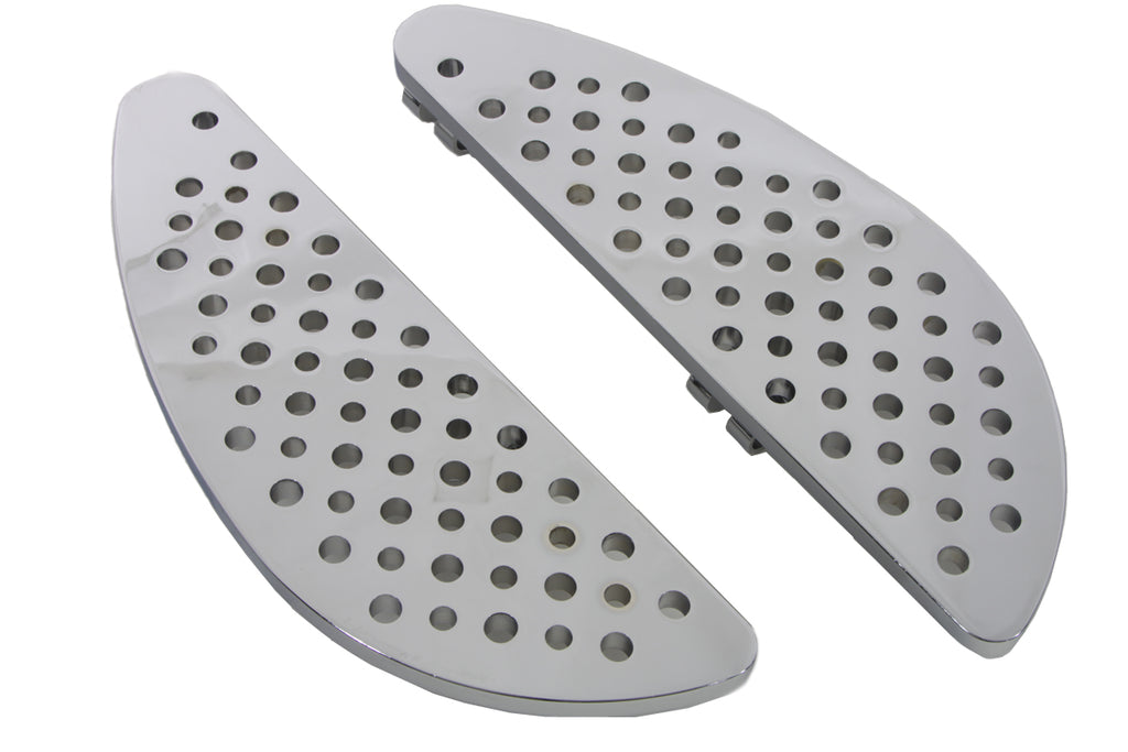Driver Chrome Half Moon Footboard Set