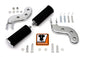 Buddy Seat Footpeg Set Chrome