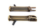 Brass Driver Footpeg Set