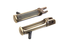 Load image into Gallery viewer, Brass Driver Footpeg Set