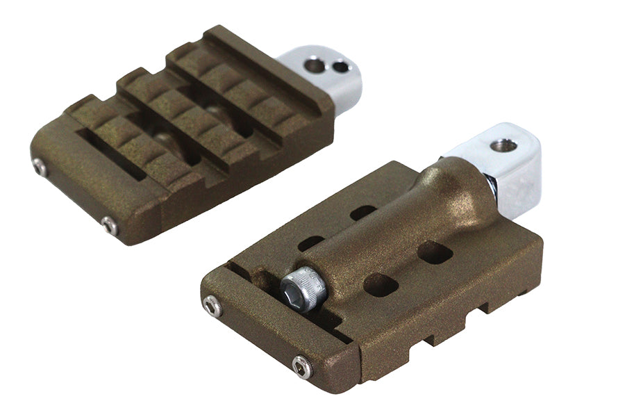Bronx Passenger Footpeg Set Bronze