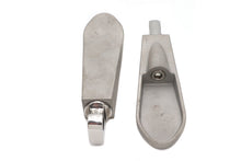 Load image into Gallery viewer, Chrome Spoon Footpeg Set