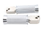 M8 Speedster Passenger Footpeg Set Chrome