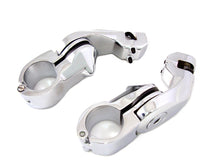 Load image into Gallery viewer, Short Angled Footpeg Mount Kit Chrome
