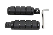Load image into Gallery viewer, Small Cats Paw Footpeg Set Black