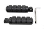 Small Cats Paw Footpeg Set Black