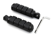 Load image into Gallery viewer, Small Cats Paw Footpeg Set Black